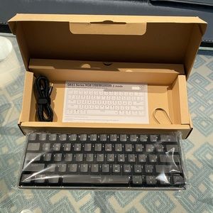 HK GAMING GK61 Mechanical Gaming Keyboard - 61 Keys Multi Color RGB Illuminated